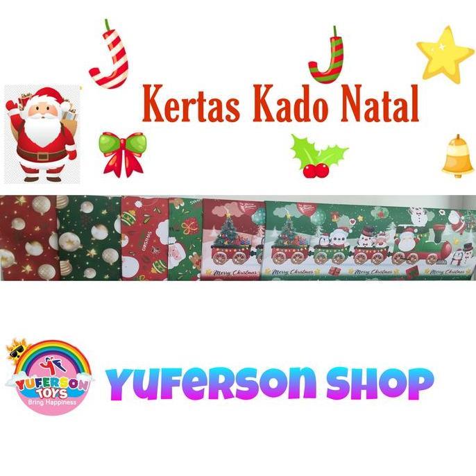 kertas kado Christmas/Natal