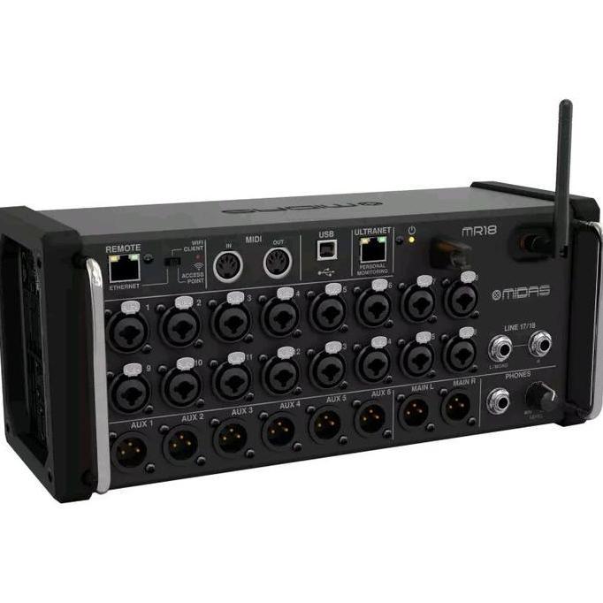 MIDAS MR18 AUDIO  MIXER DIGITAL CONTROLLER MR 18 Amplifier