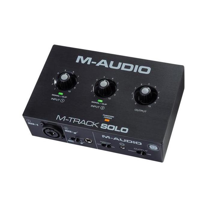 M-AUDIO M TRACK SOLO MTRACK AUDIO INTERFACE SOUNDCARD