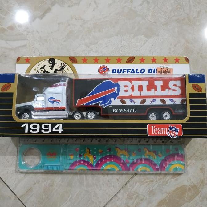 Matchbox Truck Truk Ford Aeromax Trailer Limited Edtn NFL Antik 1994