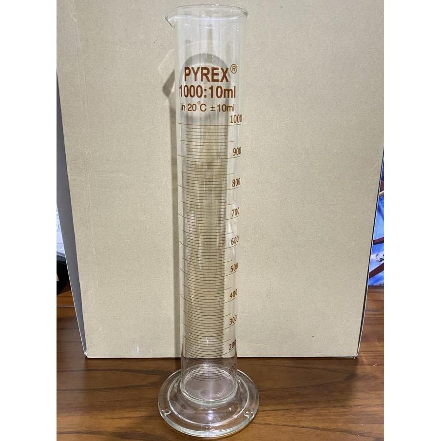 Gelas ukur pyrex 1000ml 1L
