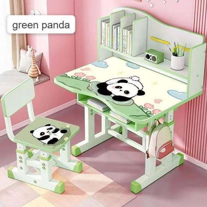 Promo Meja Belajar Anak Meja kursi anak Set Meja Meja Tulis Anak Set Meja Belajar + Kursi Diskon