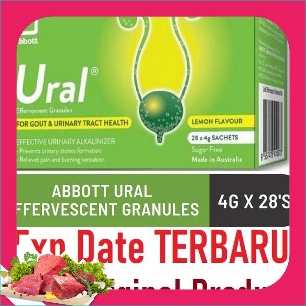 Ural Effervescent Granules 28 X 4G Sachets