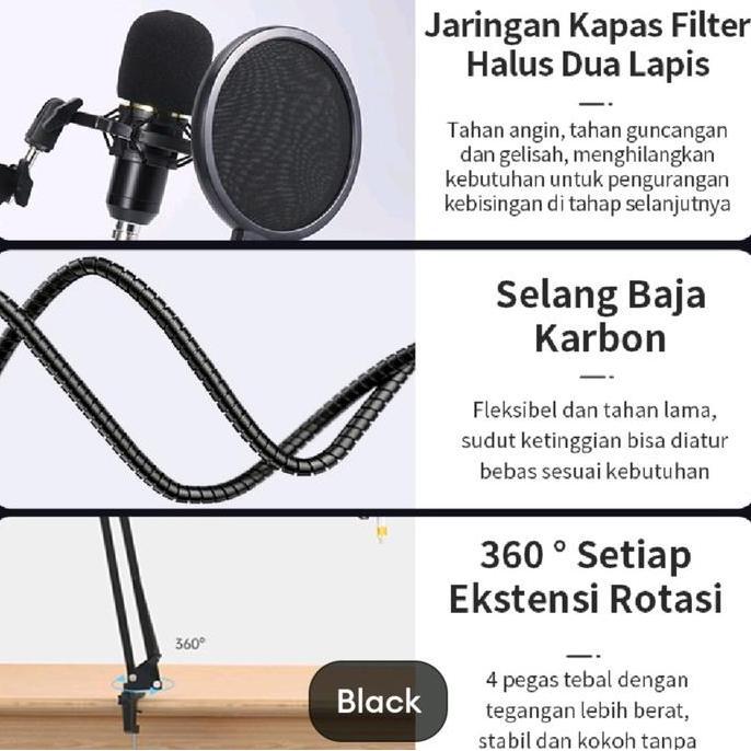 Soundcard V8 Mixer Audio Bluetooth Sound card V8 +mikrofon+stand set Live Studio Streaming