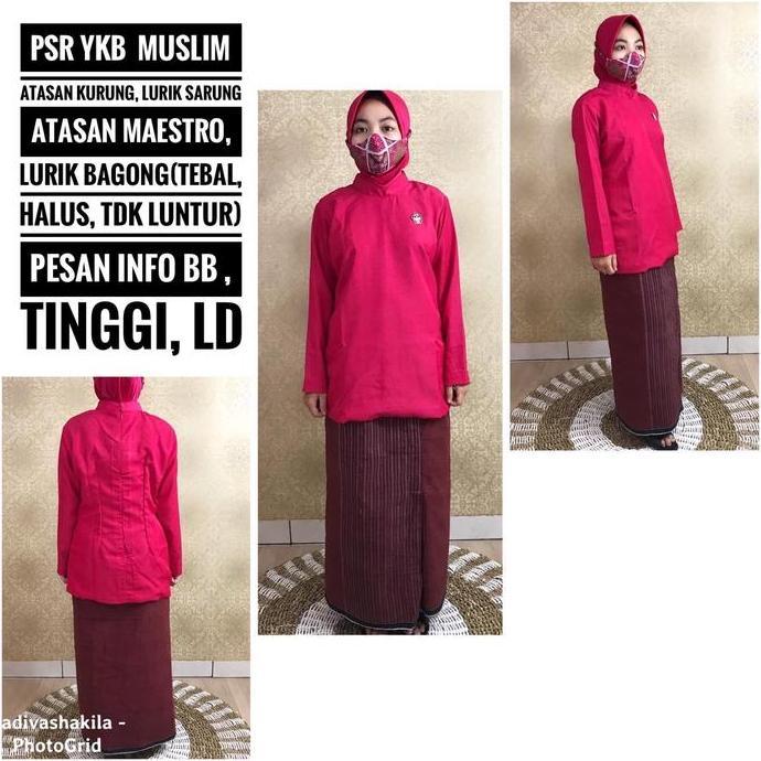 STELAN PSR YKB MUSLIM MODEL KURUNG Terlaris