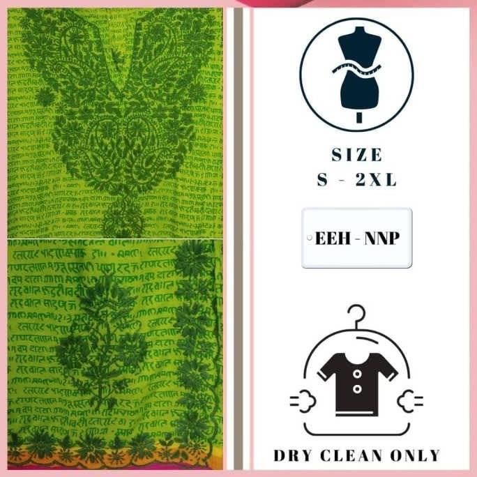 Baju Tunik India Handmade Ori ( Atasan Wanita / Muslim / Blouse / Blus Terlaris