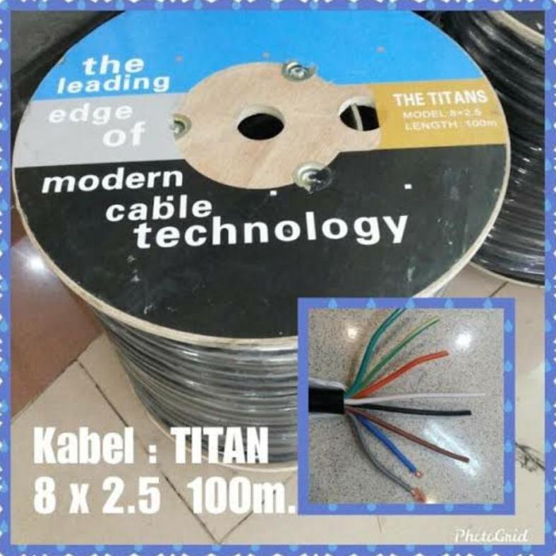 Kabel Speaker Titans 8x2.5 High Quality 50 Meter