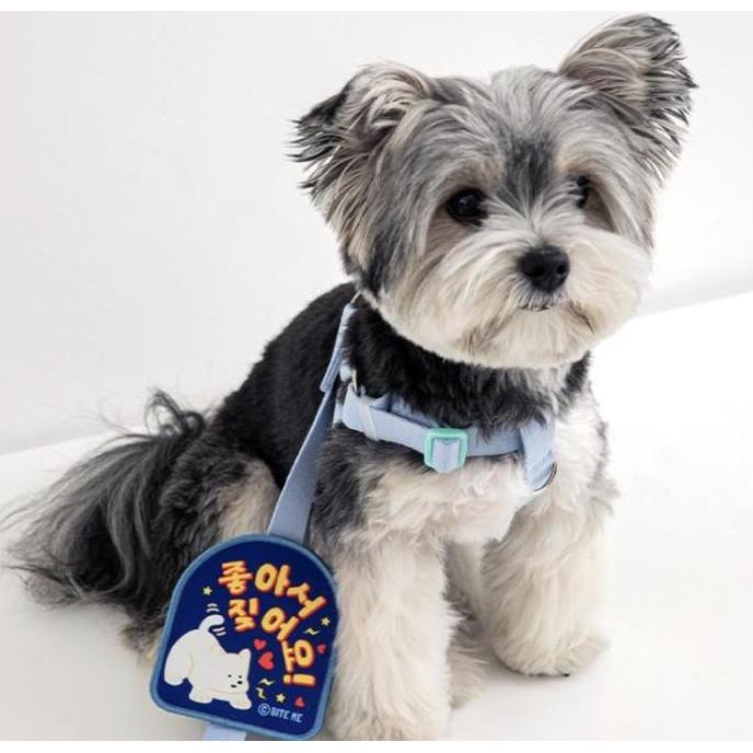 BITE ME - Walking Message Wappen Patch