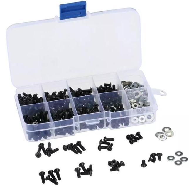 Screw Set Rc Baut Hex Remote Control Mobil Screw Rc 180 Pcs