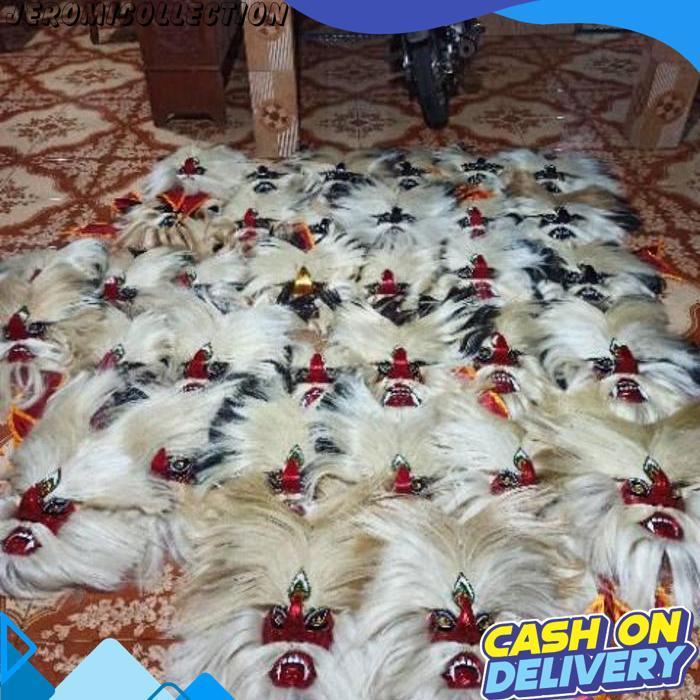 Topeng Bujang Ganong Topeng Ganongan Ponorogo Topeng  Hitam [Br 1111]