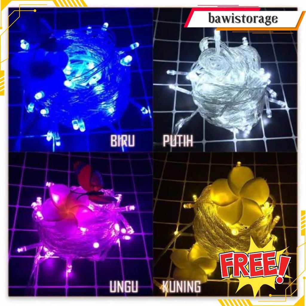 (Dicek) Lampu Tumblr / Lampu Hias Led Dekorasi Led 10 Meter / Lampu Tumblr Makassar Cod