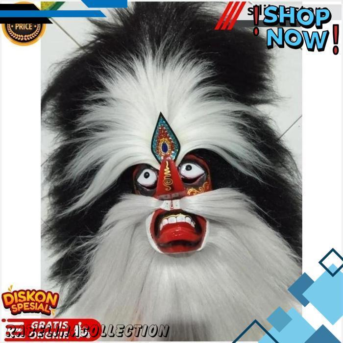 Topeng Ganong Pakem/Ganongan Pakem/Bujang Ganong Termurah Gratis Ongkir [Br 1111]