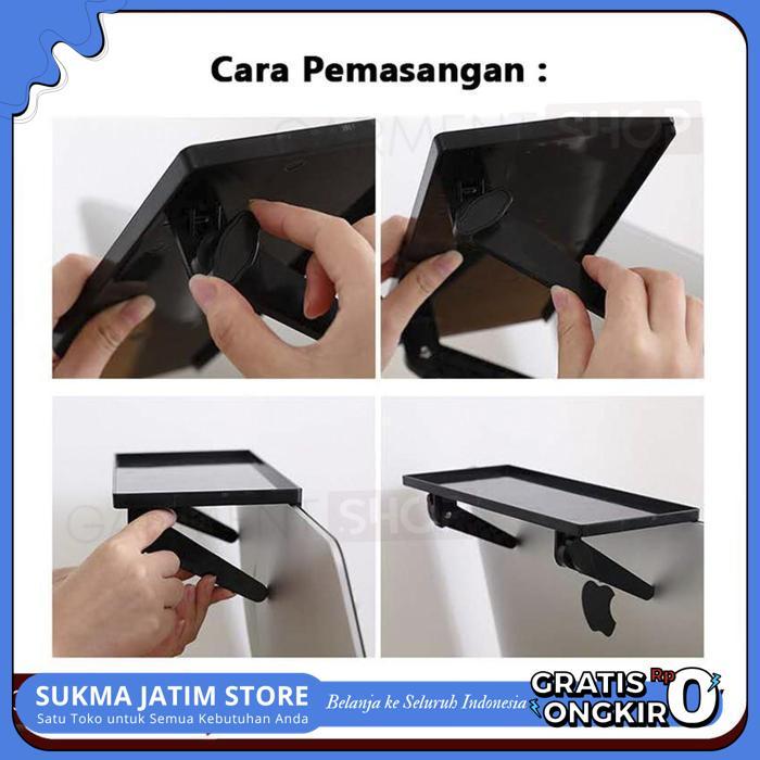 RAK GANTUNG TEMPAT REMOTE TV MODEM WIFI MEJA SCREEN TOP SHELF MONITOR KOMPUTER KUALITAS TERBAIK