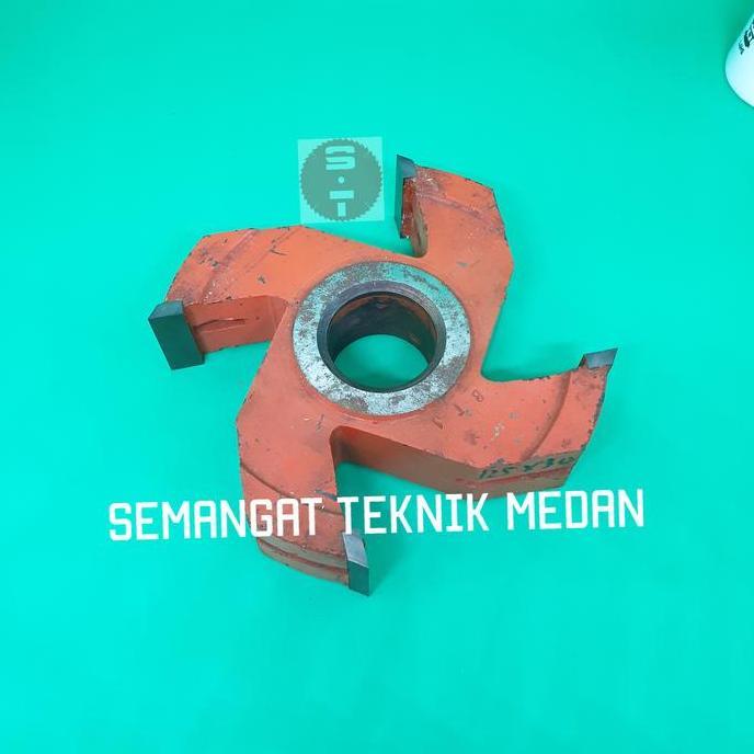 30mm MATA PISAU PROFIL SKONING SPONING SPINDLE KAYU 125mm x 30mm 3cm