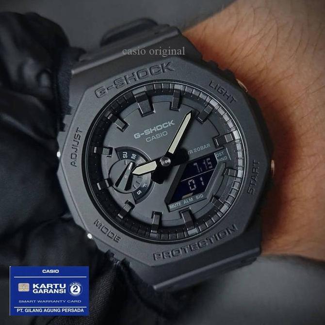 Jam Tangan Casio G-Shock Ga-2100-1A1 Ga 2100 Ga-2100-1A Original Resmi