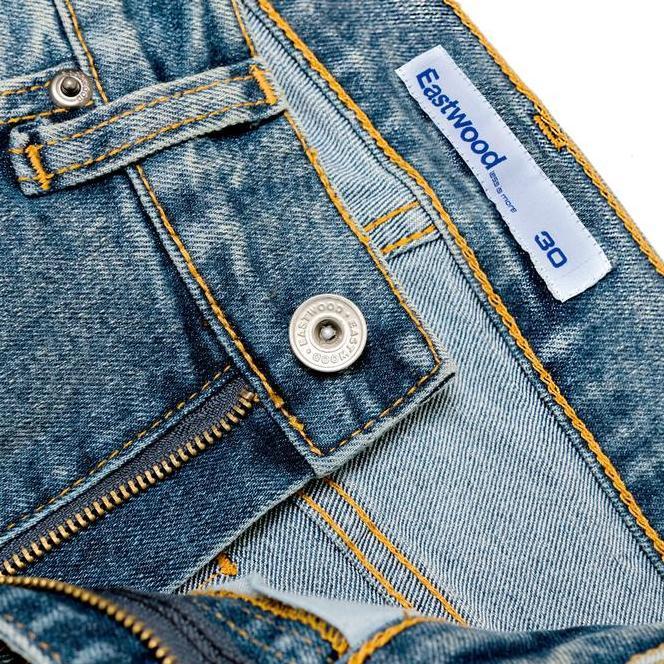 Eastwood Denim Pants Light Blue Whisker