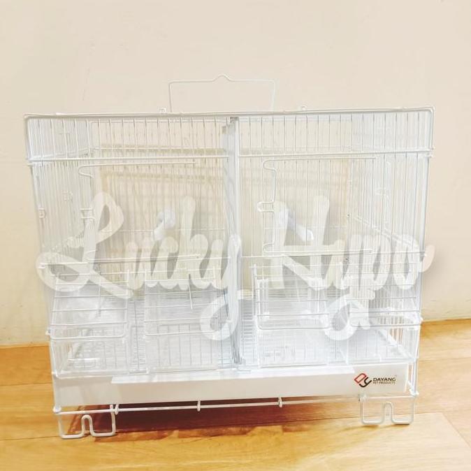 PROMO - K501 Dayang Bird Cage Kandang Burung Besi Sekat Finch Blackstrouth