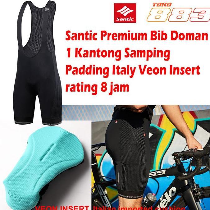PROMO - Celana Sepeda BIB Santic - Santic BIB Cycling Pant QM9CO5101