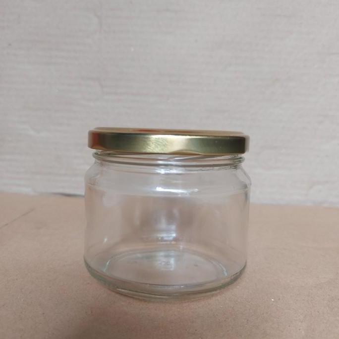 Jar kaca madu / jar kaca sambal 300 ml