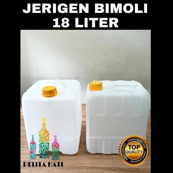 JERIGEN PLASTIK FOOD GRADE UKURAN 10 18 20 25 30 LITER BARU SEGEL