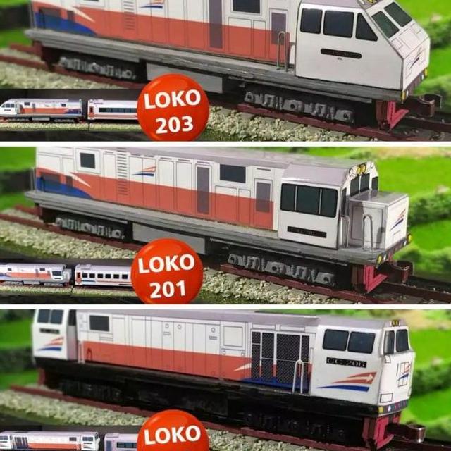 Mainan Kereta Api Miniatur Lokomotif Mobil Rc