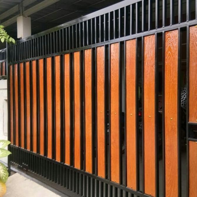 Pagar Rumah Minimalis / Pintu Gerbang / Pagar Besi