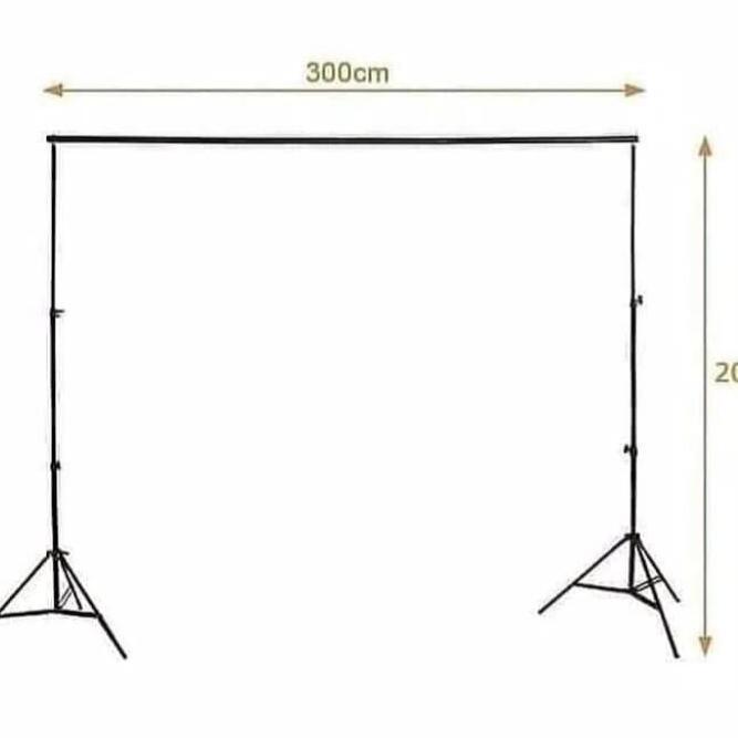 Terjangkau Paket Lengkap Backdrop Green Screen 300X300