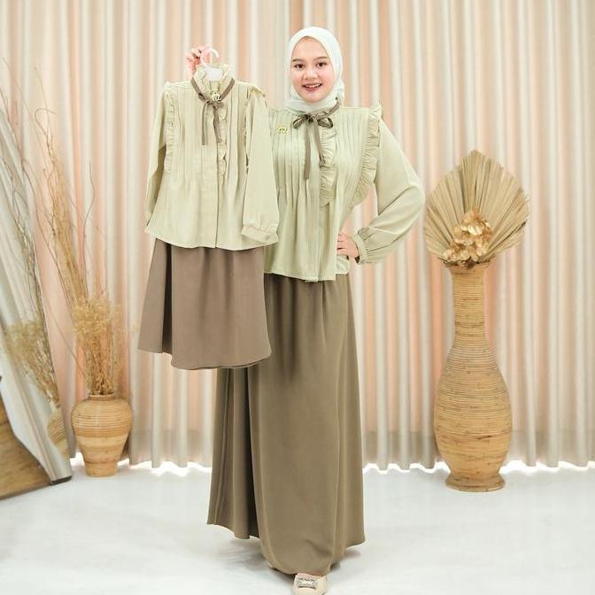 Gwenza - Yovita Couple Setelan Rok - Muslim Wanita