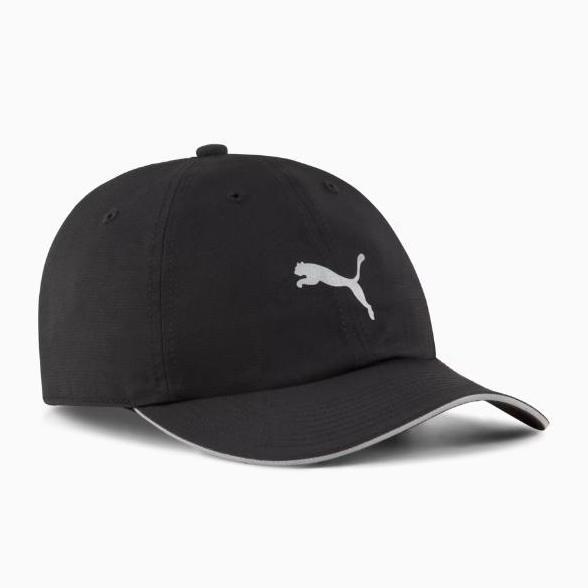 Puma Topi Unisex Running III BB Cap Warna PUMA Black - 026169 01 Ringan & Bernapas untuk Aktivitas O