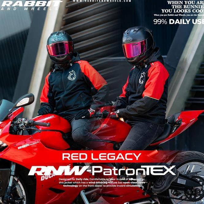 Patrontex Red Jaket Rabbit And Wheels