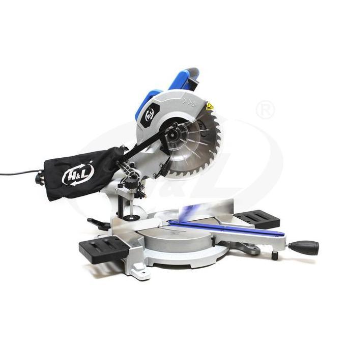 TERBARU HL Mesin Potong Aluminium / Miter Saw 10" HL 255 Sliding