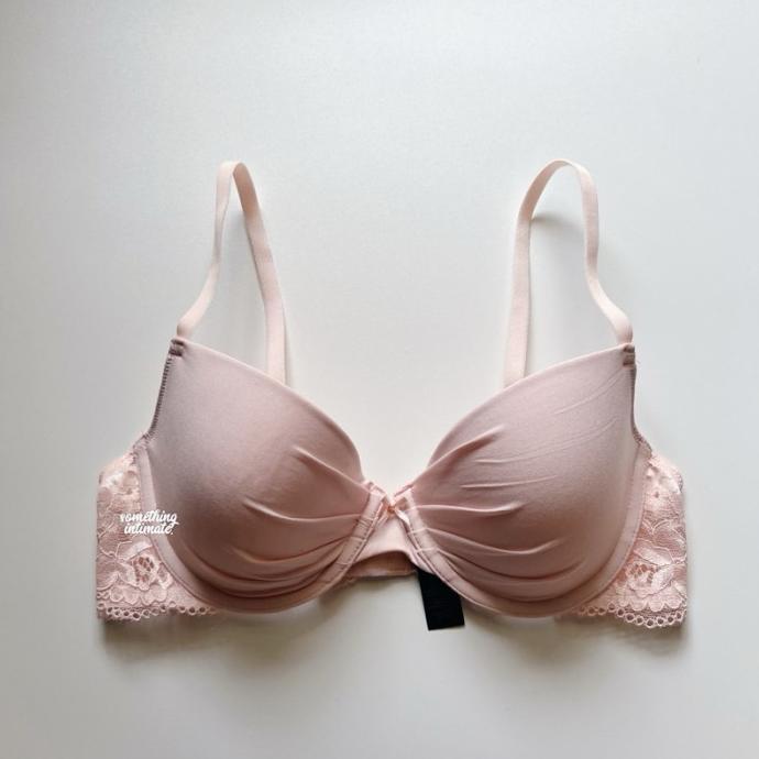 La Senza Remix Pushup Plunge Bombshell Bra LaSenza Super Push Up Bh - (NP) Seashell, 36B