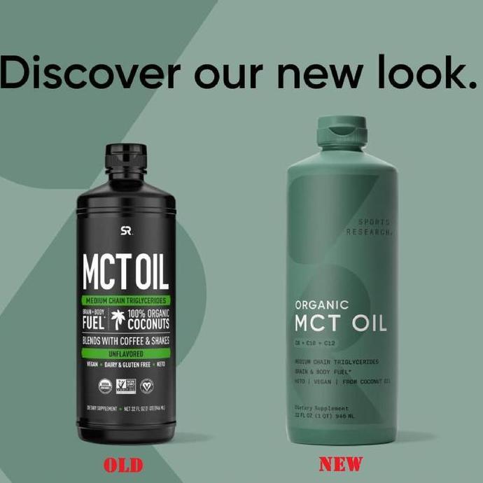 Sports Research, MCT Oil, Unflavored, 16 fl oz (473 ml)