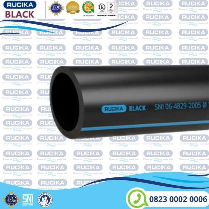 Rap Pipa Hdpe Wavin Black 4 Inch 110Mm | Rucika Pipa Hdpe