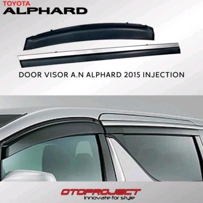Talang Air Injection List Chrome Otoproject Alphard / Vellfire 2015-2023