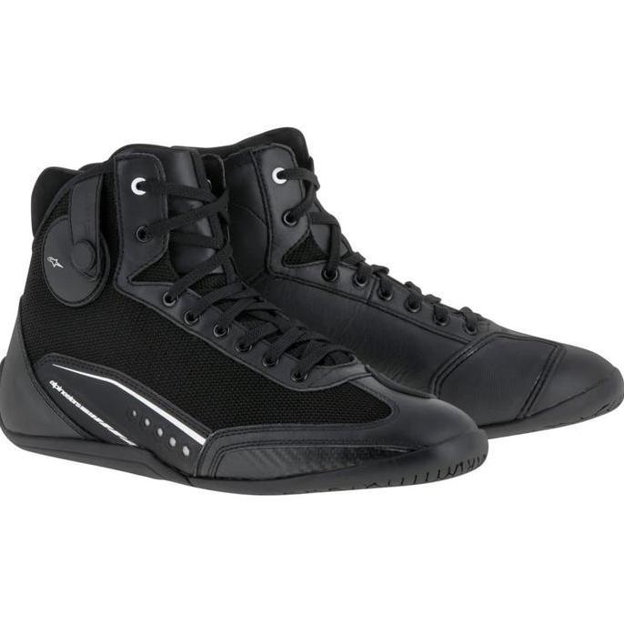 Alpinestars AST-1 Riding Shoes Black White Terlaris