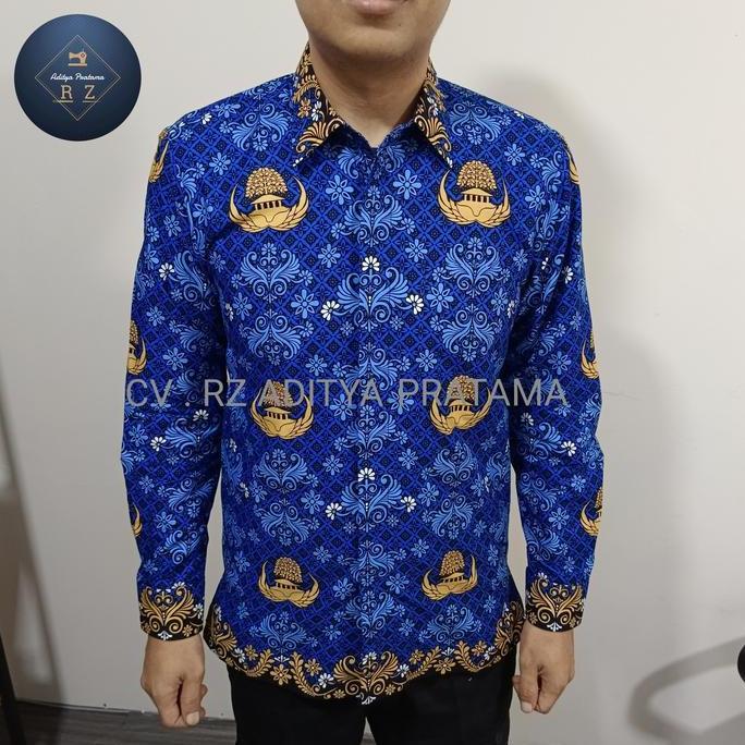 Batik KORPRI Pria | Jahitan Exclusive Batik PNS KORPRI TERBARU PREMIUM