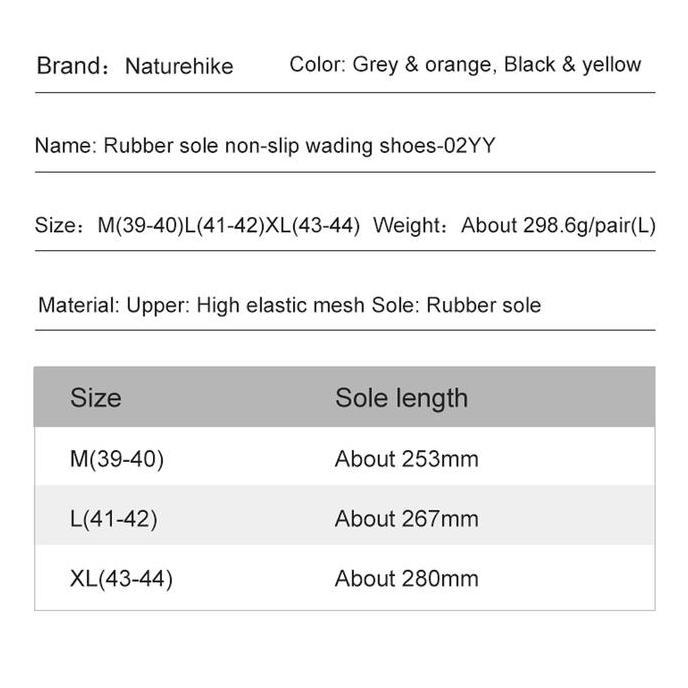 Sepatu Air Anti Slip Naturehike NH20FS022