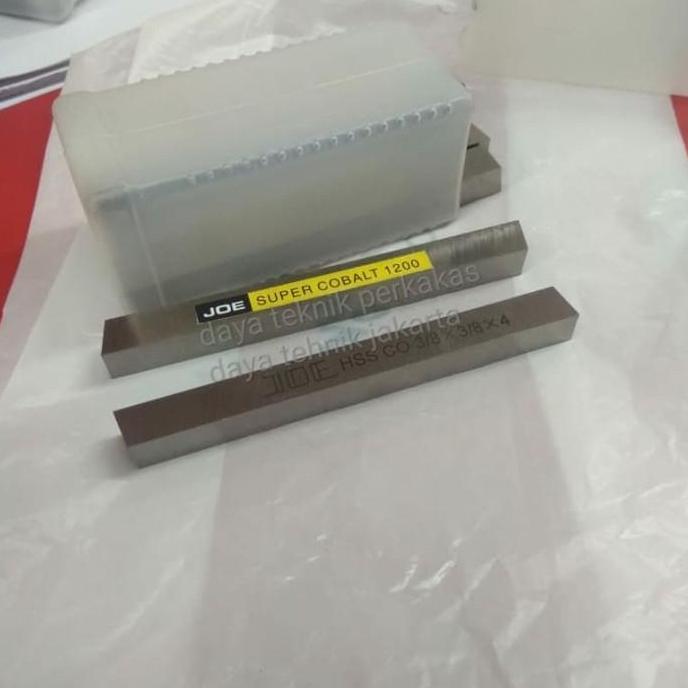 pahat bubut joe hss super cobalt 3/8 x 4 - pisau pahat bubut joe hss dtt