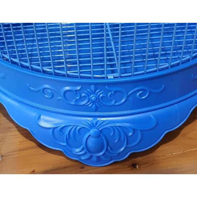 KBD KANDANG BESI BULAT CAPSUL DAYANG JERUJI TEBAL LOVEBIRD KONIN ROBIN