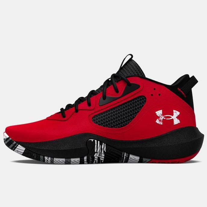 Sepatu Basket Under Armour Original Ua Lockdown 6 Red 3025616-600