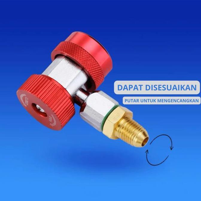 BEBAS ONGKIR - JISHUO [COD] METERAN AC MANIFOLD DOUBLE GAUGE SET / AIR CONDITIONING REPAIR FLUORINE 