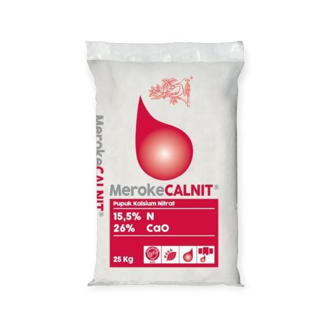 Meroke CALNIT 25 kg - Pupuk Kalsium Nitrat Hidroponik Grade