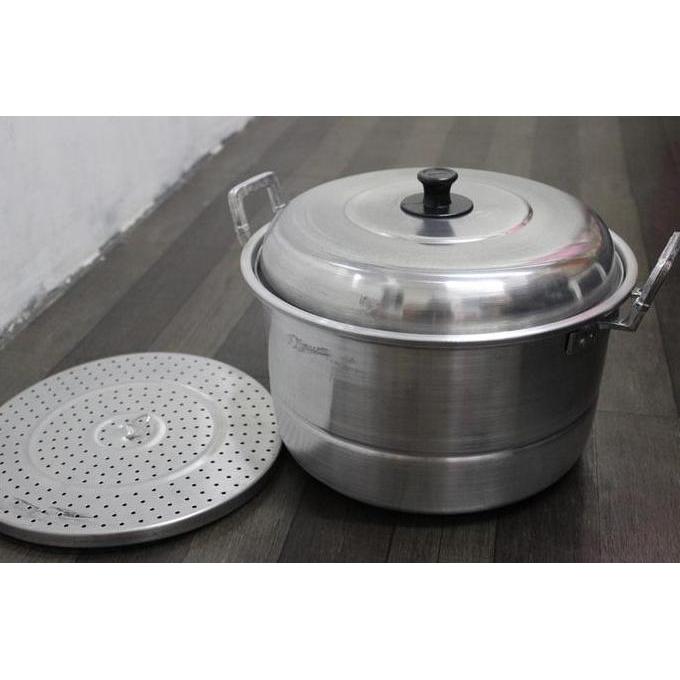 30 panci DANDANG steamer tutup set 30CM jawa masak air serbaguna kukus