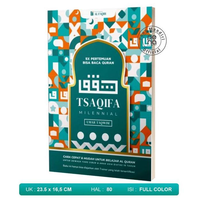 Tsaqifa Milenial - Buku Cara Cepat & Mudah Belajar Membaca Al-Quran