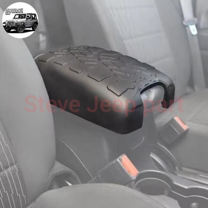 Cover center console box pad armrest Jeep Wrangler Rubicon JK