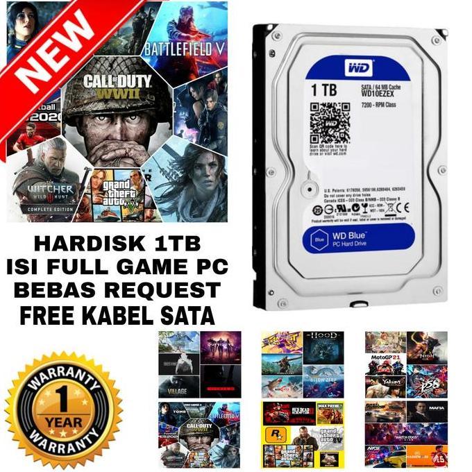 HDD INTERNAL PC 1TB FULL GAME PC