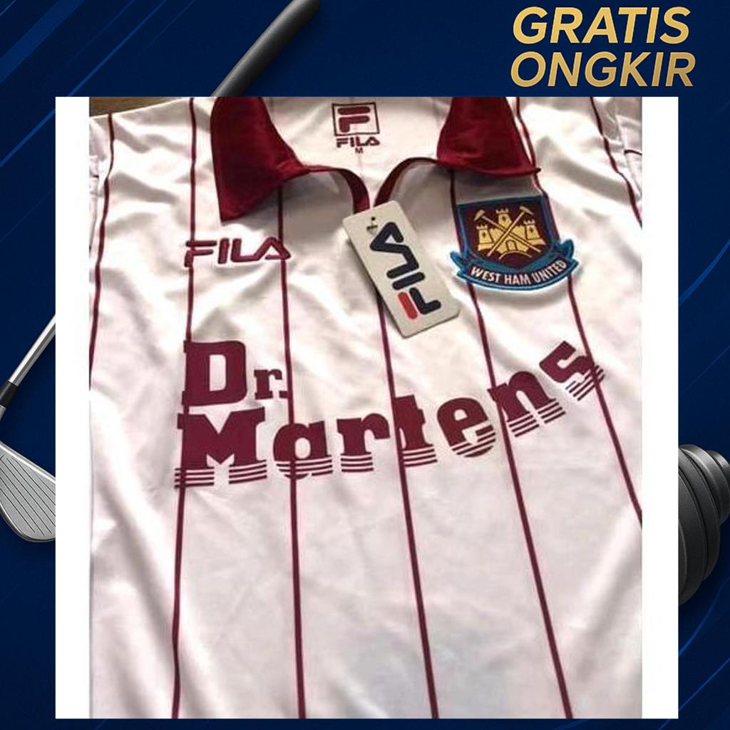 Jersey Retro West Ham Away 2003 Dr Martens