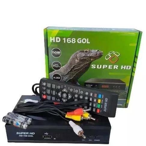 STB Receiver SUPER HD 168 GOL komodo