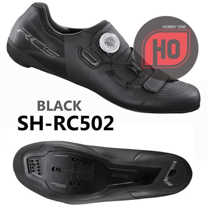 SHIMANO RC5 SH-RC502 BLACK WIDE - Sepatu Cleat Road Bike